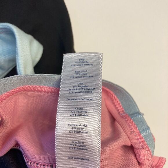 Ivivva Lululemon Logo Active Workout Tank Girls Size 12 Multicolor - Picture 4 of 8